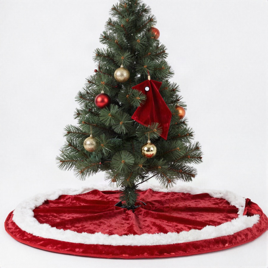 Red Velvet Tree Skirt