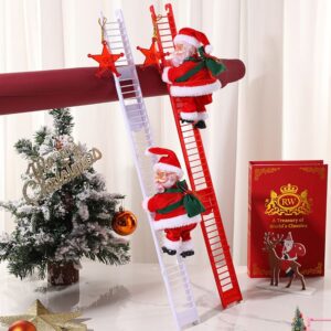 Electric Climbing Santa Ladder Toy